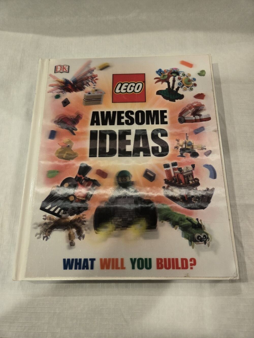 LEGO Awesome Ideas Hardcover First Edition 2015 Holographic Cover